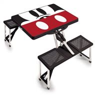 PICNIC TIME Disney Classics Mickey/Minnie Mouse Portable Folding Picnic Table with Seating for 4