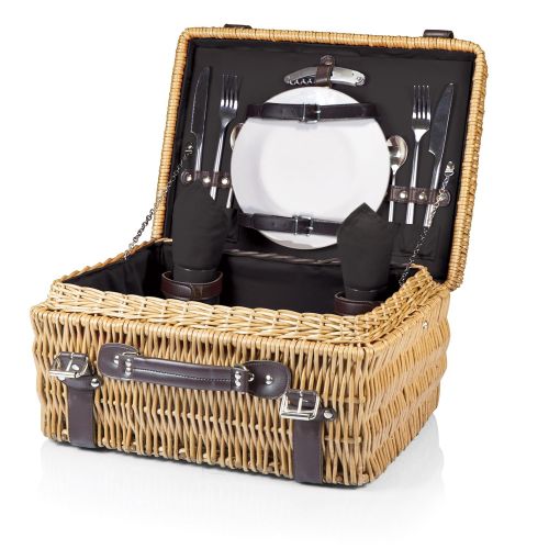  PICNIC TIME Picnic Time Champion Picnic Basket with Deluxe Service for 2, Red