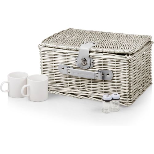  Picnic Time Catalina English Style Picnic Basket with Service for Two, Watermelon Collection