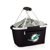 PICNIC TIME NFL Miami Dolphins Metro Insulated Basket, Black