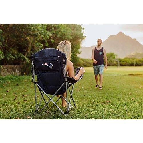  PICNIC TIME NFL Reclining Camp, Beach Adults, Sports Chair with Carry Bag