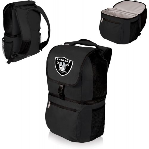  PICNIC TIME NFL Zuma Insulated Cooler Backpack, Oakland Raiders