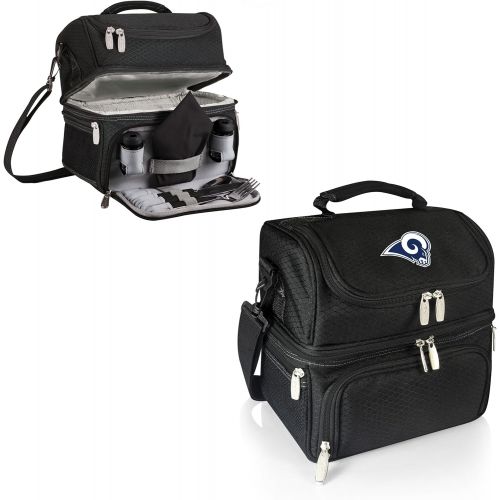  PICNIC TIME NFL Pranzo Insulated Lunch Tote with Picnic Service for One