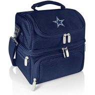 PICNIC TIME NFL Dallas Cowboys Pranzo Insulated Lunch Tote with Service for One, Navy