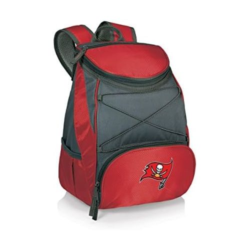  PICNIC TIME NFL Tampa Bay Buccaneers PTX Insulated Backpack Cooler, Red