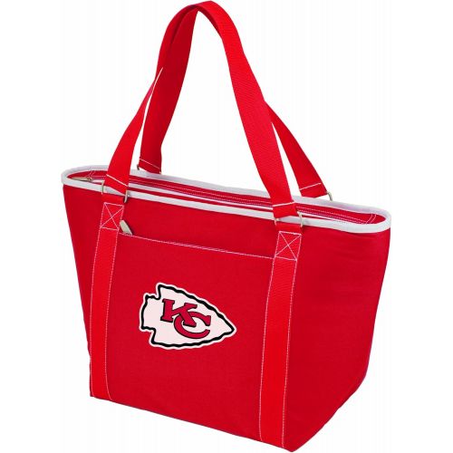  PICNIC TIME NFL Kansas City Chiefs Topanga Insulated Cooler Tote, Black