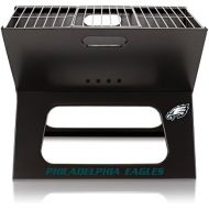 PICNIC TIME NFL Philadelphia Eagles Portable Collapsible Charcoal X-Grill