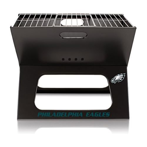  PICNIC TIME NFL Philadelphia Eagles Portable Collapsible Charcoal X-Grill