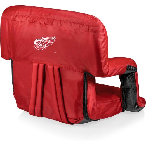  PICNIC TIME NHL Detroit Red Wings Portable Ventura Reclining Stadium Seat