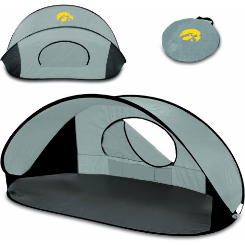  PICNIC TIME NCAA Iowa Hawkeyes Manta Portable Pop-Up Sun/Wind Shelter