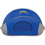 PICNIC TIME NFL Los Angeles Chargers Manta Portable Pop-Up Sun/Wind Shelter, Blue