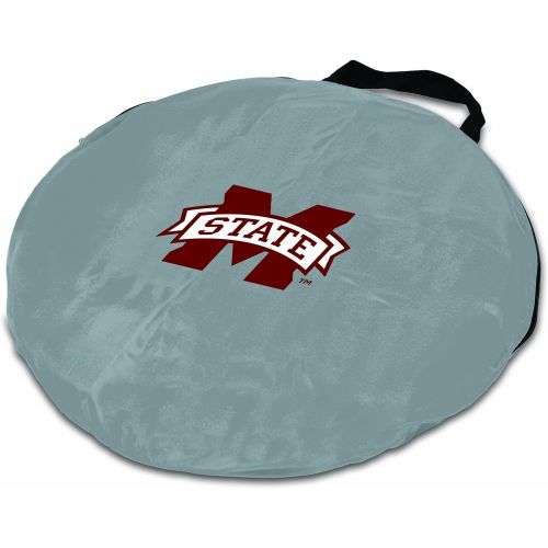  PICNIC TIME NCAA Mississippi State Bulldogs Manta Portable Beach Tent - Pop Up Tent - Beach Sun Shelter Pop Up