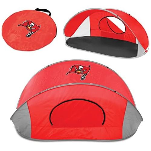  PICNIC TIME NFL Tampa Bay Buccaneers Manta Portable Beach Tent - Pop Up Tent - Beach Sun Shelter Pop Up