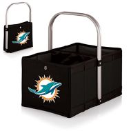 PICNIC TIME NFL Miami Dolphins Urban Basket, Black