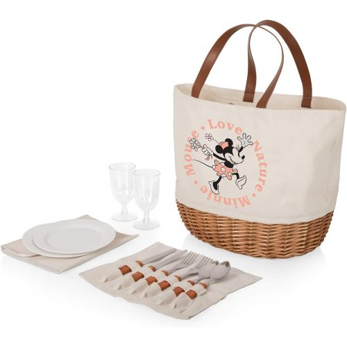  Picnic Time - A Picnic Time Brand 203-20-187-054-11 Promenade Picnic Baskets, Beige Canvas