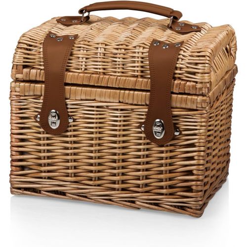  Picnic Time Napa Picnic Basket with Wine and Cheese Service for Two, Adeline Collection