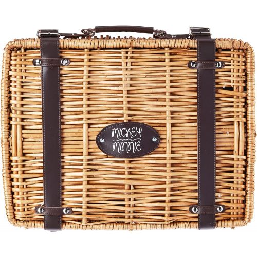  Picnic Time - A Picnic Time Brand 208-40-406-014-11 Champion Picnic Baskets, Red & Black Buffalo Plaid Pattern