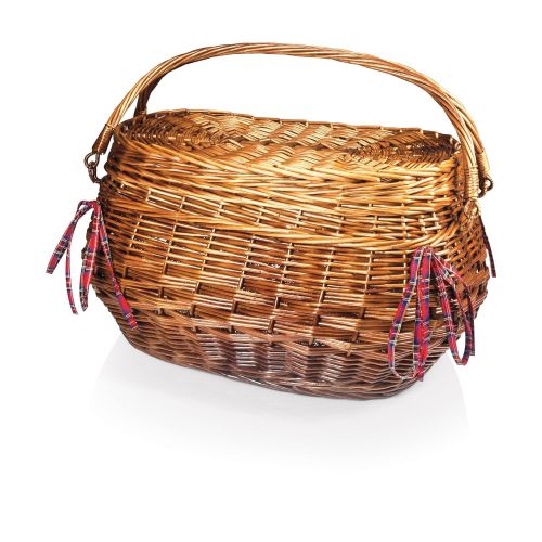  PICNIC TIME Picnic Time Highlander Bombay Picnic Basket with Deluxe Service for Four