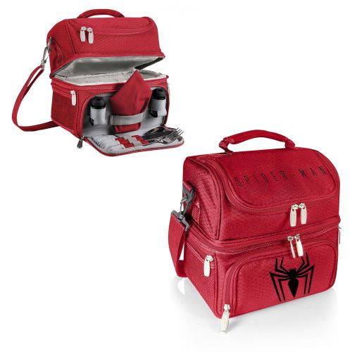  PICNIC TIME Marvel Spider-Man Pranzo Insulated Lunch Tote with Service for One