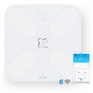 [아마존핫딜]PICOOC S3 Koerperfettwaage Bluetooth und WLAN, App, kuenstliche Intelligenz, extra breites Design, Koerperanalysewaage fuer Koerperfett Wasser Muskeln, Apple Android, weiss