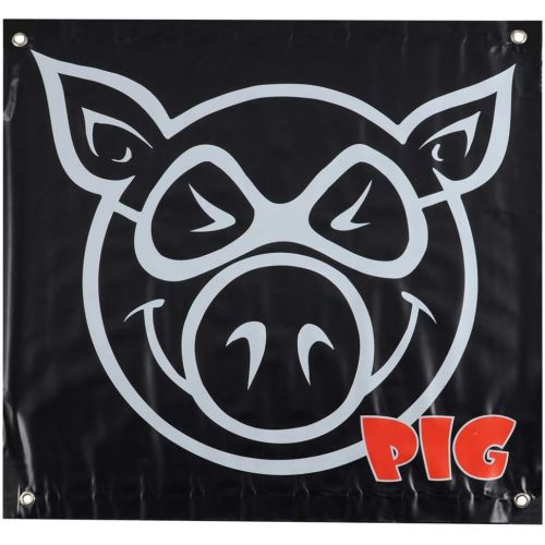  PIG Wheels Skateboard Shop Banner Head - Vinyl 30 x 30