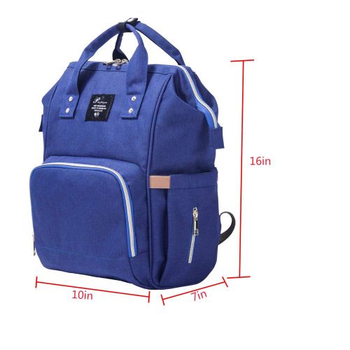  PIN ZHI ZAN Diaper Bag Backpack,Large Capacity Baby Bag Multi-Function Travel Backpack Nappy Bags,...