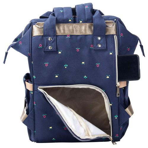  PIN ZHI ZAN Diaper Bag Backpack,Large Capacity Baby Bag Multi-Function Travel Backpack Nappy Bags,...