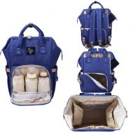 PIN ZHI ZAN Diaper Bag Backpack,Large Capacity Baby Bag Multi-Function Travel Backpack Nappy Bags,...