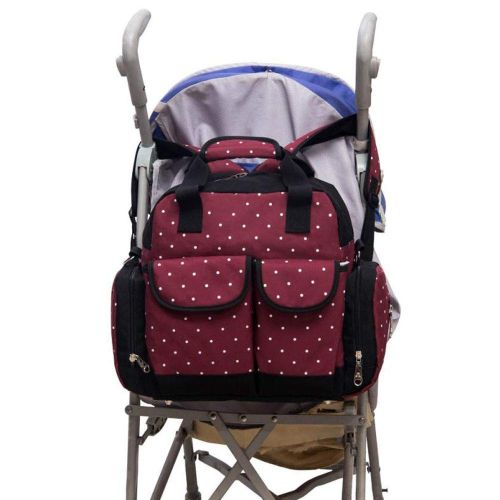  PIN ZHI ZAN Diaper Bag Backpack Large Baby Bag Anti-Water Maternity Nappy Bag for Mom，Stylish。