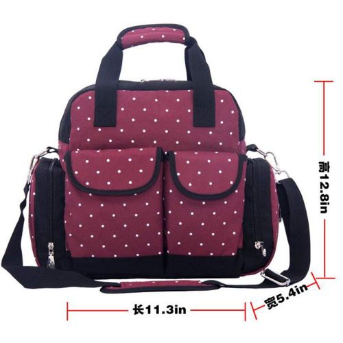  PIN ZHI ZAN Diaper Bag Backpack Large Baby Bag Anti-Water Maternity Nappy Bag for Mom，Stylish。