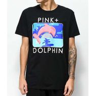 PINK DOLPHIN Pink Dolphin Bound Portrait Black T-Shirt