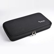 PIQS Black Portable Pico Projector Carrying Case with Customizable Dividers, Projector Travel Carrying Bag for TT Projector, Works With Small Travel Projectors From PIQS.