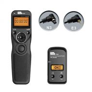 Wireless Shutter Release for Canon, Pixel TW-283 E3/N3 Wireless Remote Control Timer Shutter Release Cable for Canon EOS R EOS RP 1300D 1100D760D 750D 70D 80D 90D 5D IV III 1D 6D 7