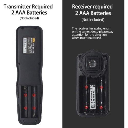  Wireless Shutter Release for Canon, Pixel TW-283 E3/N3 Wireless Remote Control Timer Shutter Release Cable for Canon EOS R EOS RP 1300D 1100D760D 750D 70D 80D 90D 5D IV III 1D 6D 7