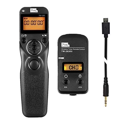  Pixel Wireless Shutter Release Timer Remote Control TW283-90 Compatible with Fujifilm GFX 50S X-Pro2 X-T2 X-T1 X-T10 X-E2S X-E2 X-M1 X-A3 X-A2 X-A1