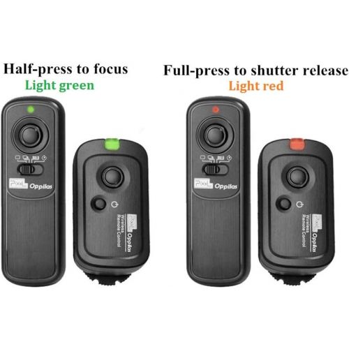  Pixel Wireless Remote Commander Shutter Release RW-DC0 Shutter Remote Release Control Compatible with Nikon Fujifilm Kodak Cameras, Replaces Remote Cord MC-30A