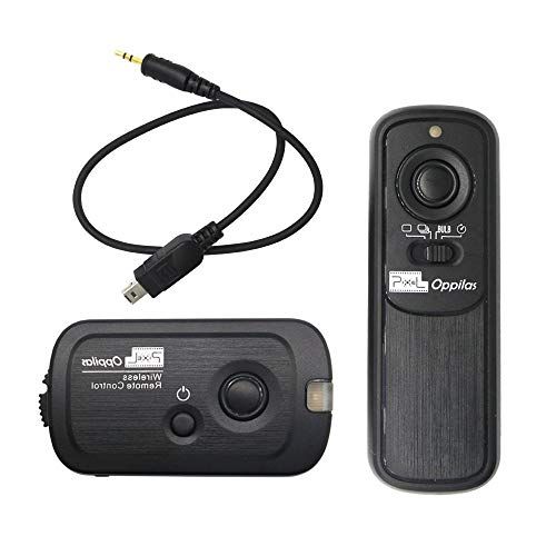  Pixel Oppilas/DC2 Wireless Remote Shutter Release for Nikon Z6,Z7,D3100, D3200, D3300, D5000, D5100, D5200, D5300, D5500, D90,D7000,D7100,D7200,D600,D610,D750,Df