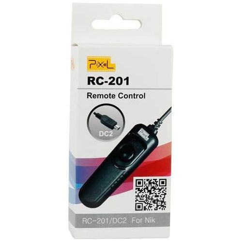  PIXEL RC-201/DC2 Wired Shutter Release Control for Nikon D750 D610 Z6 Z7 DSLR Camera