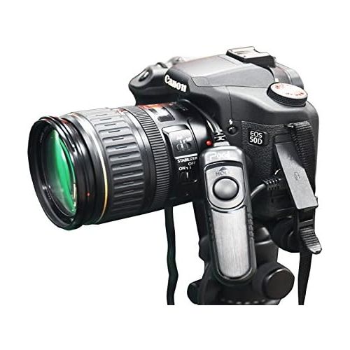  Shutter Release Cable Compatible for Nikon, Pixel RC-201 DC0 Cable Release Compatible for Nikon Fujifilm Kodak Digital SLR Cameras Replaces Nikon MC-30A