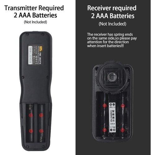  Pixel Timer Shutter Release Remote Control TW283-DC0/DC2 Compatible with Nikon D850 D810 D800 D700 D500 D300 D300s D200 D40s Z7 Z6 Z5 Z50 Df D5600 D3100 D3200 D3300 D5000 D90 D7000