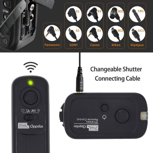  Pixel RW-221 CB1 Wireless Shutter Release Cable Remote Control Compatible for Olympus Digital Cameras Replaces Olympus RM-CB1