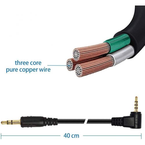  Off Camera Shutter Connecting Cable 3.5mm-DC0 Camera Connecting Plug 3.5mm Cord Compatible for Nikon Cameras (Fit for Pixel Shutter Remote Control TW-283 Series)