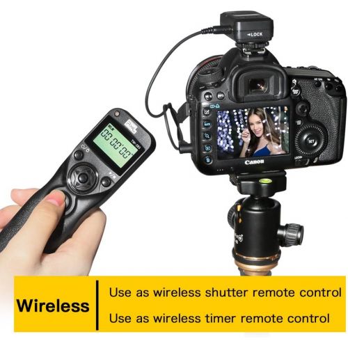  Pixel DSLR Camera Wireless Shutter Release Timer Remote Control TW-283/DC2 for Nikon D3100 D3200 D3300 D5000 D5100 D5200 D5300 D5500 D90 D7000 D7100 D7200 D600 D610 D750