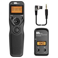 Pixel TW-283 DC0 Wireless Camrea Shutter Release Remote Control Compatible for Nikon Cameras D800 D810 D850 D700 D500 D300