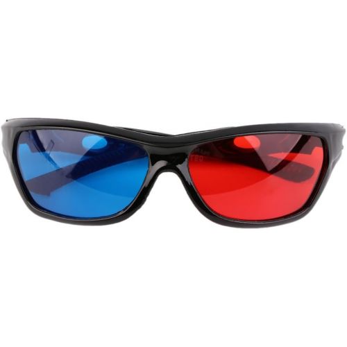  [아마존베스트]Pixnor Children 3D Glasses Passive Circular Polarized Lens (Red + Blue)