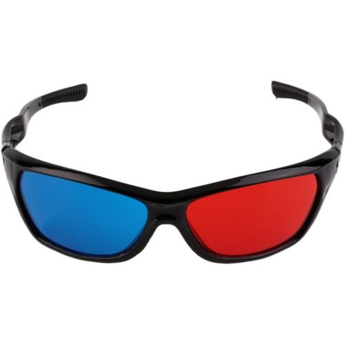  [아마존베스트]Pixnor Children 3D Glasses Passive Circular Polarized Lens (Red + Blue)