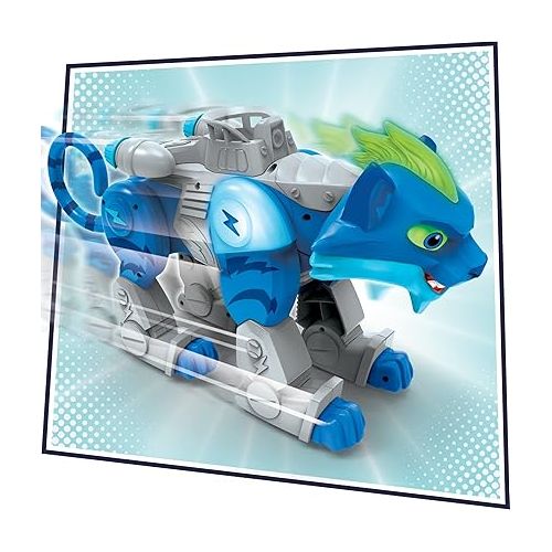  PJ Masks Animal Power Charge and Roar Power Cat, Interactive Toys with 20+ Lights and Sounds, Preschool Toys, Superhero Toys for 3 Year Old Boys and Girls and Up