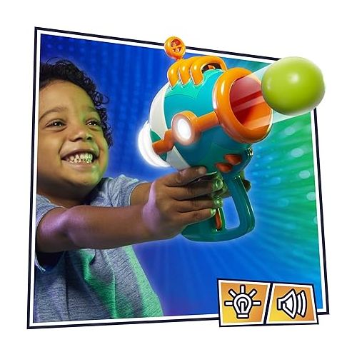  PJ Masks Romeo Blaster Ball Launcher, Preschool Toys, Ball Blaster for Kids, PJ Masks Toys for 3 Year Old Boys and Girls and Up