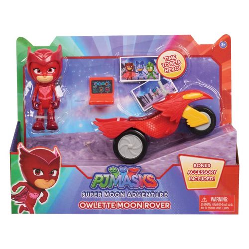  PJ Masks Super Moon Rovers Owlette Toy, Red