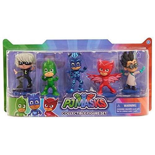  [아마존베스트]Just Play PJ Masks Collectible Figure Set (5 Pack) Styles may vary